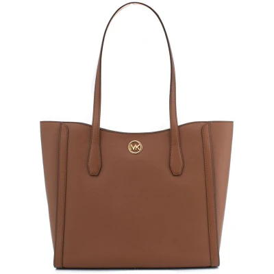 Afbeelding van Schoudertas Michael Kors Leida Bruin 34 x 29 12 cm