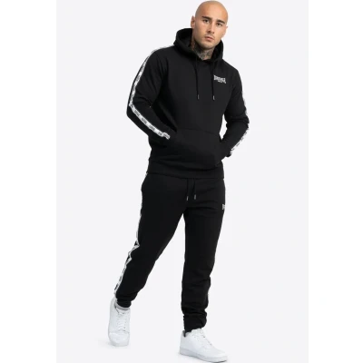 Afbeelding van Lonsdale Normale Passform Trainingspak, Heren, Maat: 3XL, Black white