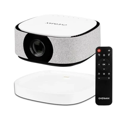 Afbeelding van Overmax Multipic 4.5 Beamer Full HD Resolutie Draadloze Projectie Inclusief Powerbank 200&quot; Schermformaat