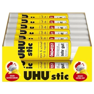Afbeelding van Uhu Plakstift Voordeelverpakking 12 x 21g