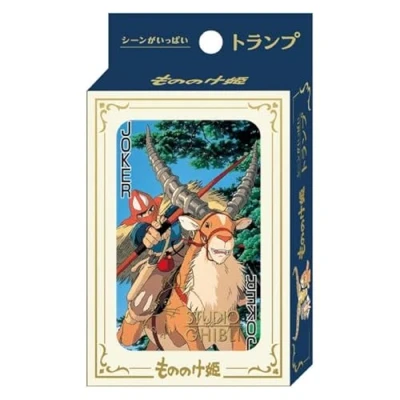 Afbeelding van Studio GHIBLI Princesse Mononoke Jeu de cartes à jouer (54 kaarten)