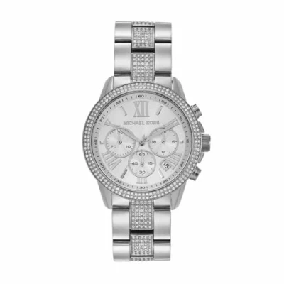 Afbeelding van Michael Kors dames Brynn horloge MK7506 in de kleur Zilver