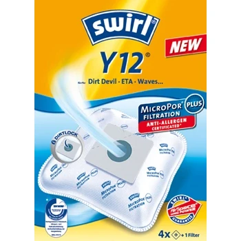 Afbeelding van Swirl Dirt Devil/eta Y 12 Stofzuigzakken (4)