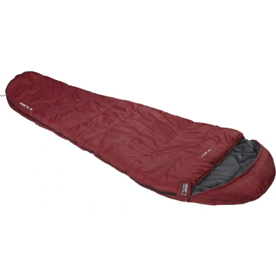 Afbeelding van High Peak TR 300 Mummieslaapzak donkerrood/grijs