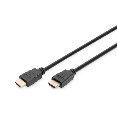Image de DIGITUS Câble HDMI avec Ethernet mâle pour 1 m noir support 4K