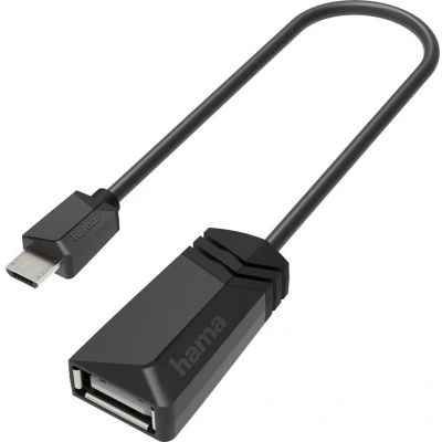 Afbeelding van Hama Usb Otg Adapter Micro Stekker Aansluiting 2.0 480 Mbit/S