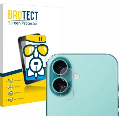 Afbeelding van BROTECT Screenprotector voor Apple iPhone 16 (ALLEEN Camera Lens) Folie Beschermfolie Beschermglas transparant