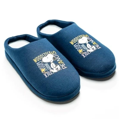 Afbeelding van United Labels The Peanuts Snoopy Damesslippers, blauw, Blauw