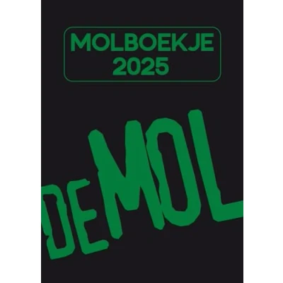 Afbeelding van Molboekje 2025. Wie is de Mol?