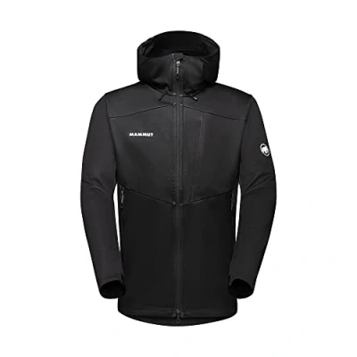 Afbeelding van Mammut Ultimate VII Softshelljas, Heren, Maat: XL, Black