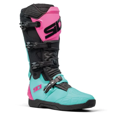Afbeelding van Sidi X power SC Crosslaarzen Mint / Zwart Roze maat 49