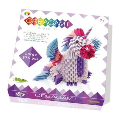 Afbeelding van CREAGAMI Origami 3D Einhorn 576 Teile