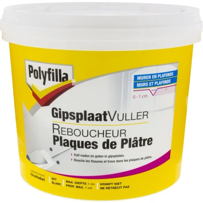 Afbeelding van Polyfilla Gipsplaatvuller (poeder) 5KG