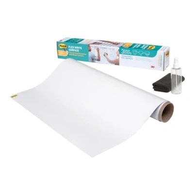 Afbeelding van Post It Flex Write whiteboardfolie op rol, ft 60,9 x 91,4 cm