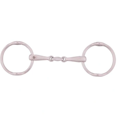 Afbeelding van BR Ophaaltrens Massief 18mm Dubbel Gebroken RVS 13,5cm