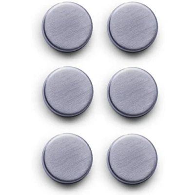 Afbeelding van Zeller magneten rond 6x stuks RVS 2,7 cm extra sterk