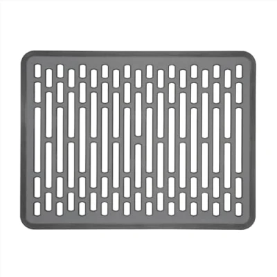 Afbeelding van OXO INOXO.13190610ML Grote gootsteenmat, 31,1 x 29,2 1,3 cm, roestvrij staal, grijs, L
