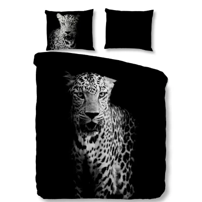 Afbeelding van Pure Dekbedovertrek &quot;luipaard&quot; Zwart (140x200/220 cm) Microfiber