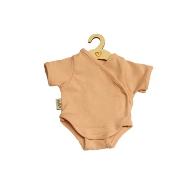 Afbeelding van Hollie poppenkleding romper dusty rose 34 cm