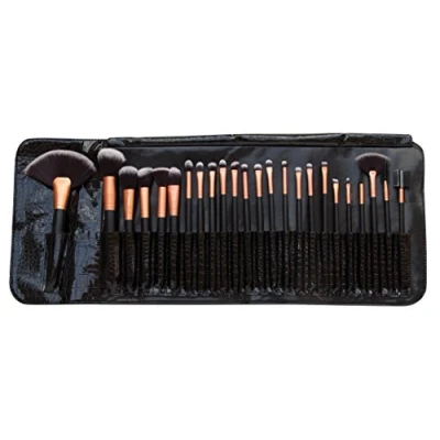 Afbeelding van Rio BRST Professionele Make up Kwasten Kwastenset 24 stuks incl reistas