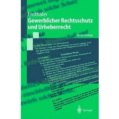 Afbeelding van Gewerblicher Rechtsschutz und Urheberrecht