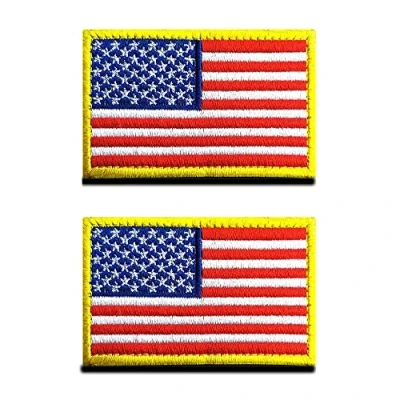 Afbeelding van Zcketo 2 stuks klittenbandsluiting Amerikaanse vlag tactisch met militaire stickers voor rugzakken kleding vest uniform jersey