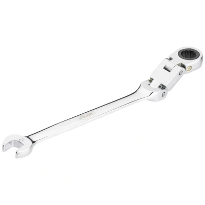 Afbeelding van Vigor V6752 8 Ringratelsteeksleutel met scharnier mm