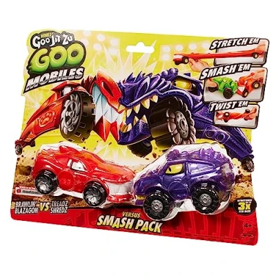 Image de Set de 2 voitures Goo Jit Zu Mobiles Versus Modèle aléatoire