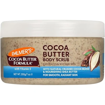 Afbeelding van Palmer&#039;s Formule met cacaoboter, lichaamsscrub cacaobonen en sheaboter, 200 g