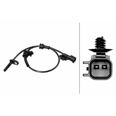 Afbeelding van HELLA 6PU 358 218 391 ABS Sensor Achteras Geluidsensor 2 540