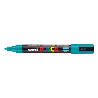 Image de Uni ball Posca Marqueur pointe moyenne conique Vert Emeraude