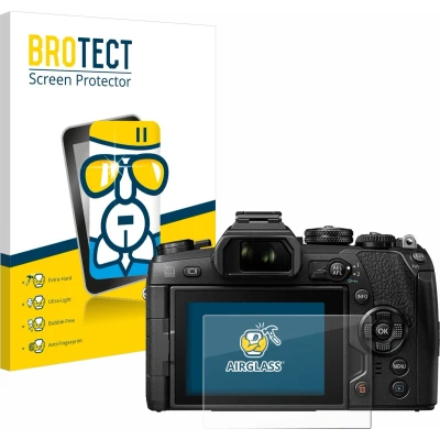 Afbeelding van BROTECT Screenprotector voor Olympus OM D E M1 Mark II / III Folie Beschermfolie Beschermglas transparant