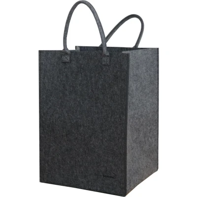 Afbeelding van 100L Vilten wasverzamelaar 43x38x60cm XXL universele tas opvouwbare wasmand grote speelgoe...