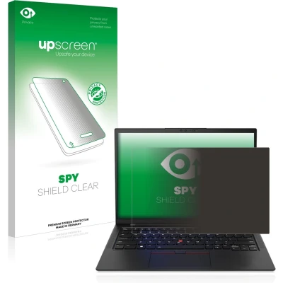 Afbeelding van upscreen privacy screenprotector voor Lenovo ThinkPad X1 Carbon Touch 14&quot; (10. Gen.) Folie Beschermfolie Blauwlichtfilter