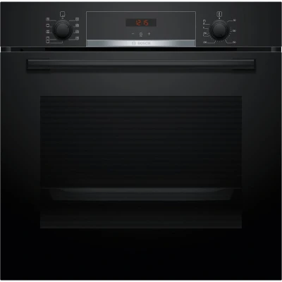 Afbeelding van Bosch HBA534BB3 Serie 4 Inbouwoven 71 l Eenvoudig te reinigen: hydrolyse + Eco Clean Direct Zwart
