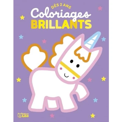 Afbeelding van Licornes coloriages brillants