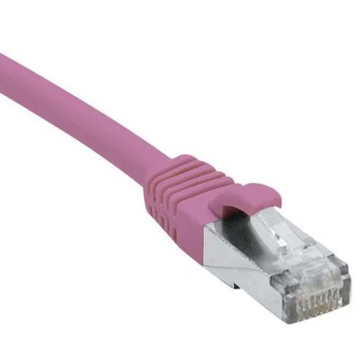 Image de Cordon patch rj45 f utp cat 6a lsoh snagless rose 15 m