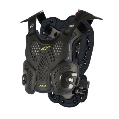 Afbeelding van Alpinestars A 1 Roost Guard Moto Enduro Cross BMX Valbescherming Zwart Grijs M/L