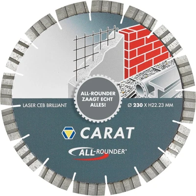 Afbeelding van Carat diamantzaag 230x22,23mm universeel master