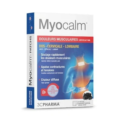 Afbeelding van 3C Pharma Myocalm Spierpijn 4 Patches