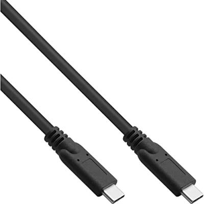 Afbeelding van USB C naar kabel USB3.2 (tot 10 Gbit/s) PD tot 20V/3A / zwart 3 meter