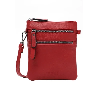 Afbeelding van EMILY &amp; NOAH Schoudertas E&amp;N Emma ( 60392 ) Dames handtassen red 600D