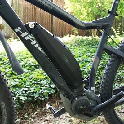 Afbeelding van Krachtige accu en oplader voor e bikes Yamaha PW X serie SE, TE, 36Volt 20,7Ah 751,41Wh, onderbuis