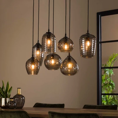 Afbeelding van Elien hanglamp hexagon mix