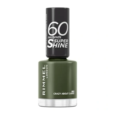 Afbeelding van Rimmel 60 Seconds 882 Crazy About Cargo Nagellak
