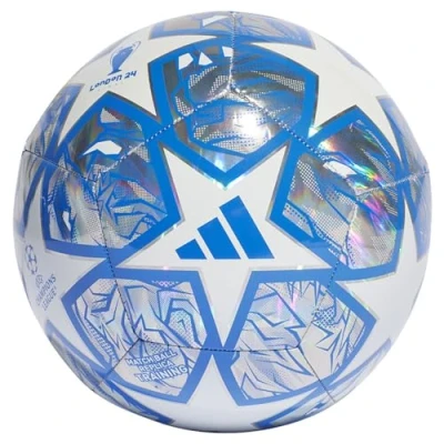 Afbeelding van adidas UEFA Champions League Training Foil Ball IN9326, Unisex, Zilver, Bal naar voetbal, maat: 5