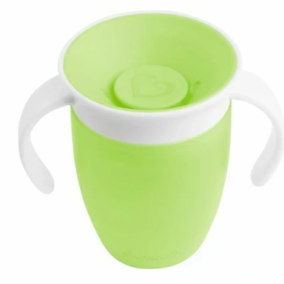 Afbeelding van Munchkin Antilekbeker Miracle Trainer Cup Green 207ml