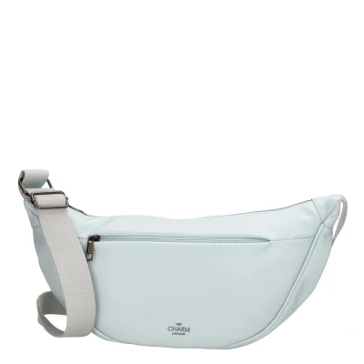 Afbeelding van Charm London Lupin Crossbody Schoudertas Heuptas Fashion Bag Zacht Roze Lichtblauw