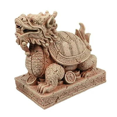 Afbeelding van Aqua Della Aquariumdecoratie Vissen Zodiac Schildpad S 10,2x6,7x10cm 1st