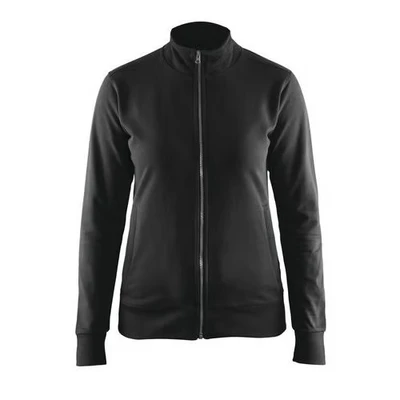 Image de Sweat zippé femme noir